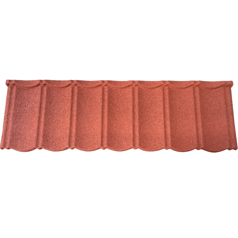 Building Roofing Materials German Technology Lightweight Insulated Colorful Stone Coated Metal Roof Tiles