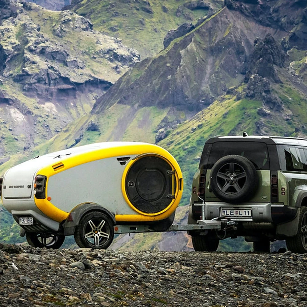 4x4 Mini Small Car Camping Trailer Aluminium Caravan Cheap Off Road