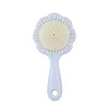 Blue flower cushion brush