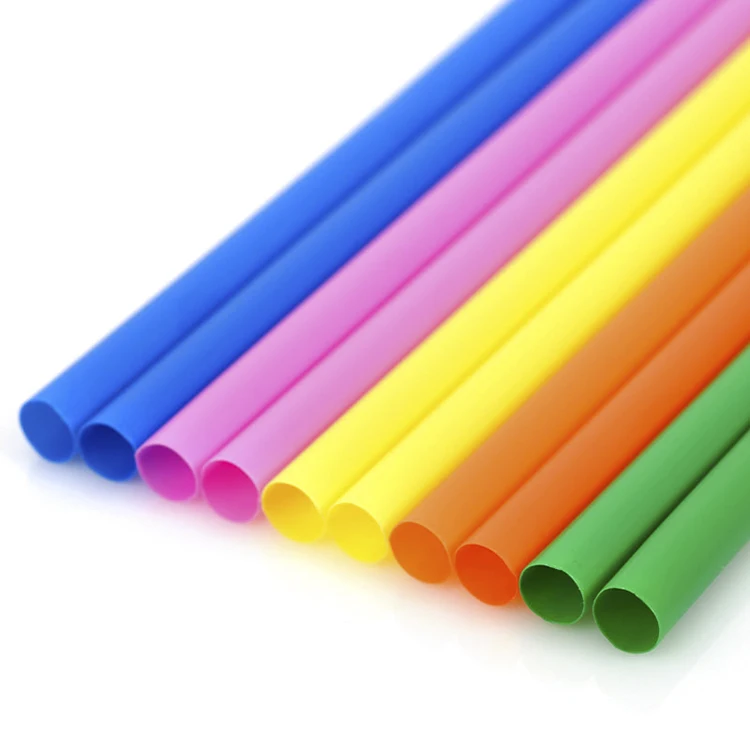 Black Color Biodegradable Pla Plastic Straws For Drinking - Buy Pla ...