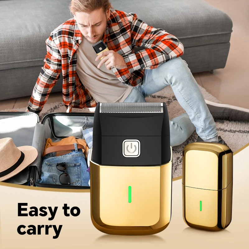 Men's Rechargeable Single Blade Electric Shaver with USB TYPE-C Reciprocating Design Electric Shaver Reciprocating Single Blade manufacture