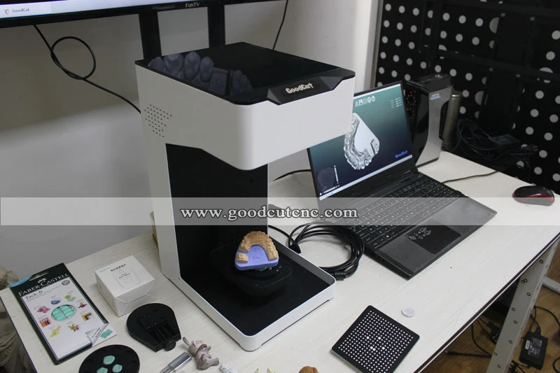 Dental 3D Scanner Machine with Camera for Object Articulator Scan