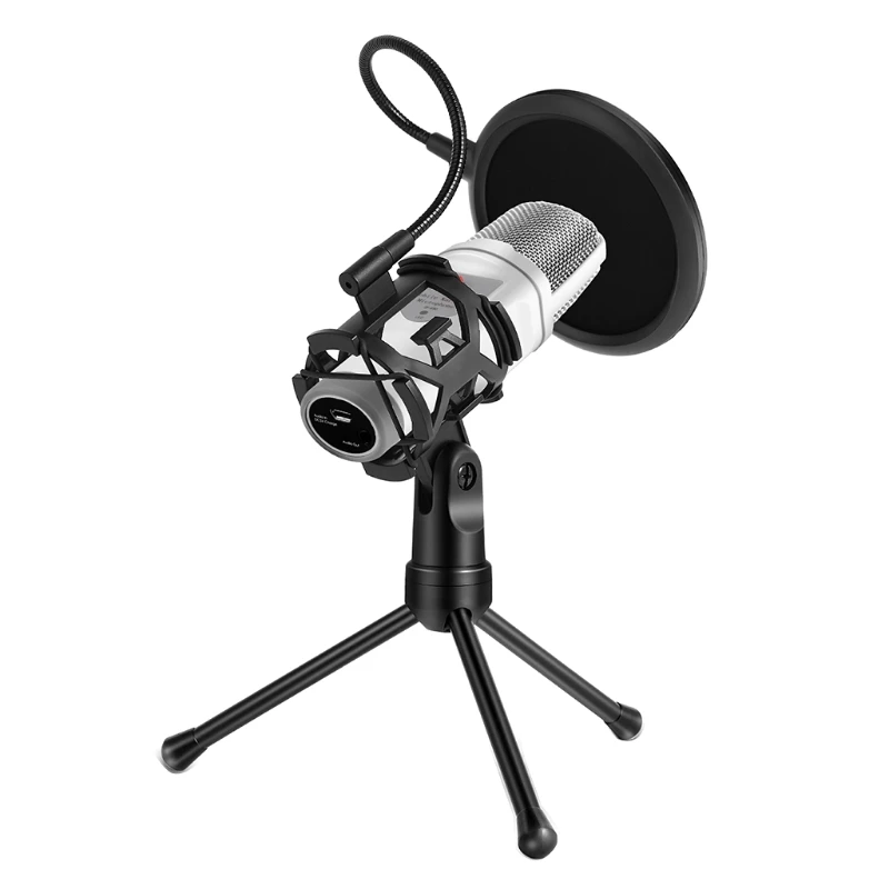 Support universel de Microphone Anti-pulvérisation, 1 pièce, support de trépied de bureau, Anti-choc