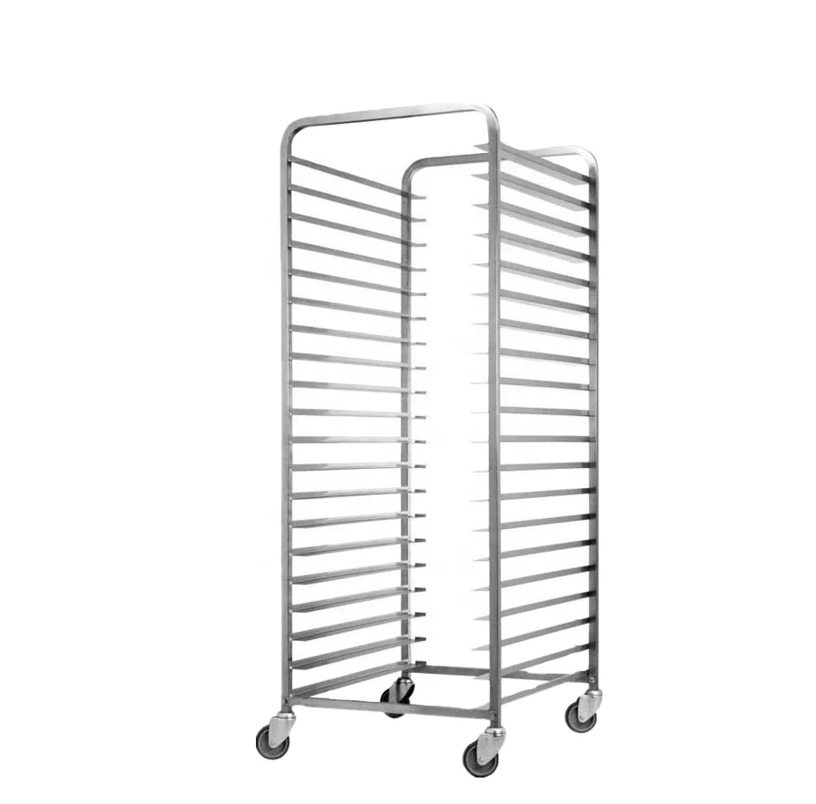Bakery Equipment Cooling Rack Trolley Stainless Steel Kitchen Trolley Bread Trolley
