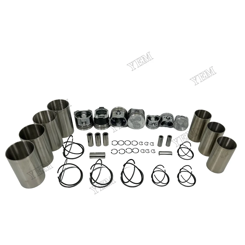 Z650 Engine Cylinder Liner Kit With Piston Rings Liners for Kubota Heavy Duty Engine Parts 4