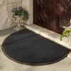 Paillasson Elastic King - Demi-cercle gris minimaliste