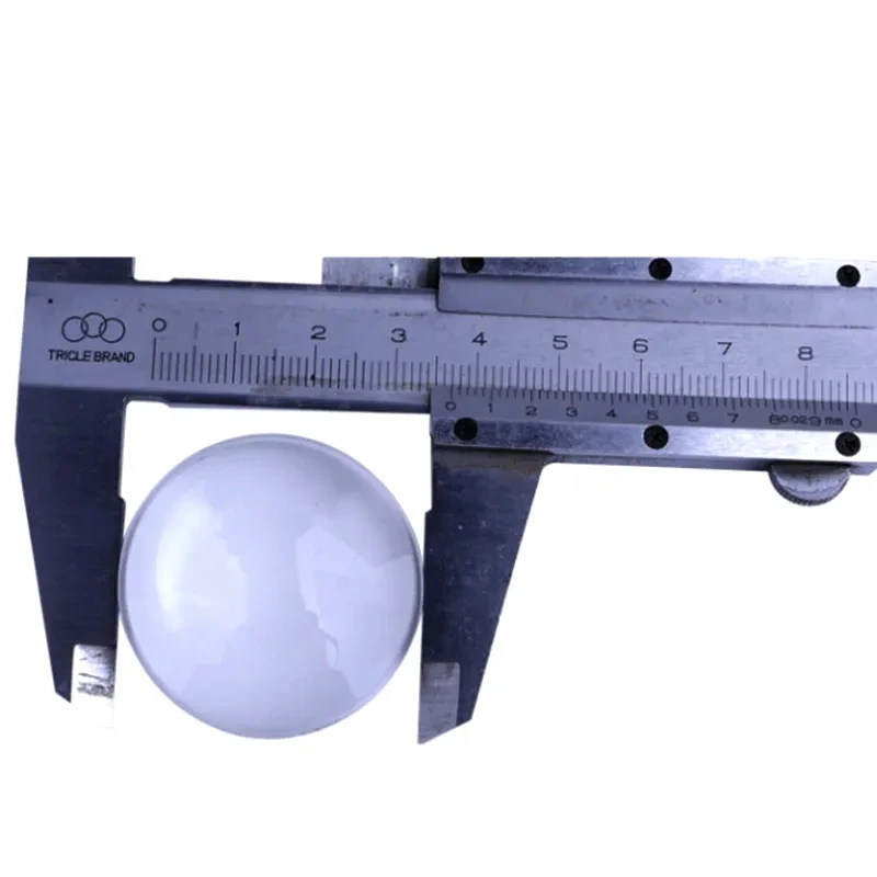 Lentille Double Convexe Asphérique PMMA 37mm Diamètre - Focale 45mm Pour Instruments Optiques