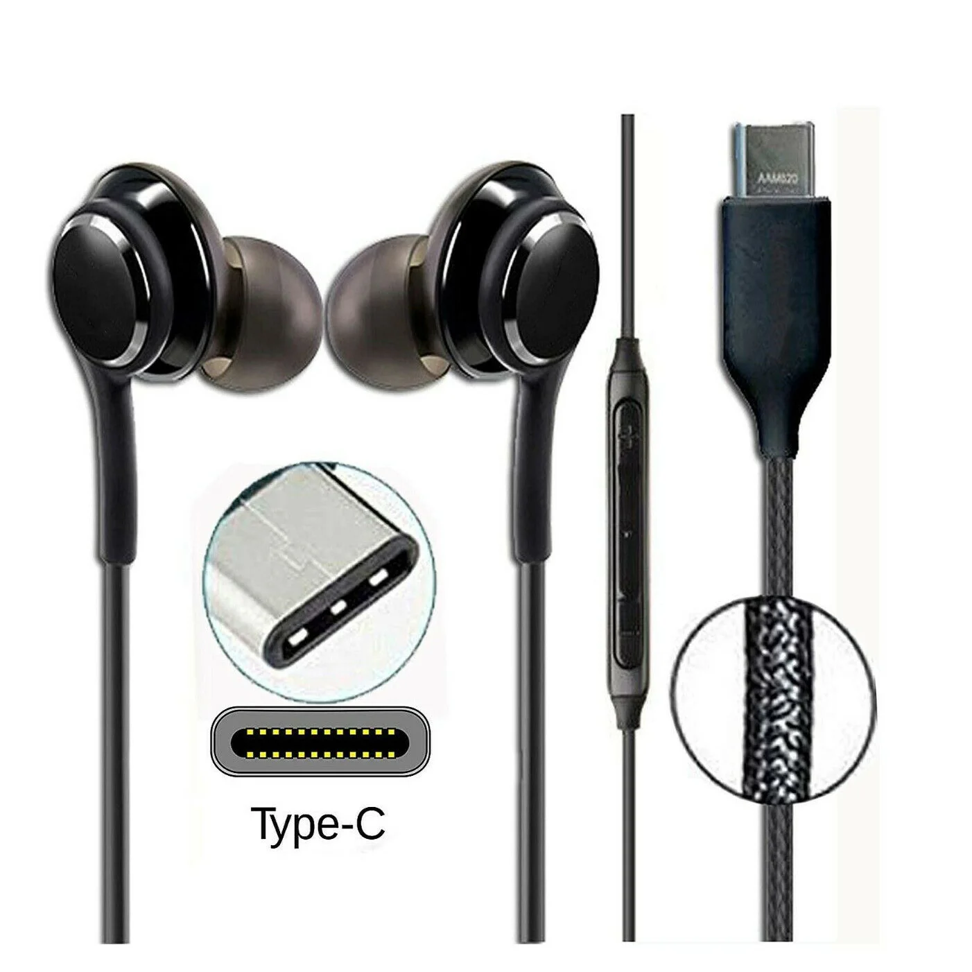 Conector Usb C Para Fone De Ouvido,Para Samsung Note 10,Headsets Para Fones  De Ouvido Tipo C - Buy Para Samsung Nota 10 Fone De Ouvido,Para Samsung  Tipo C De Fone De Ouvido,Para