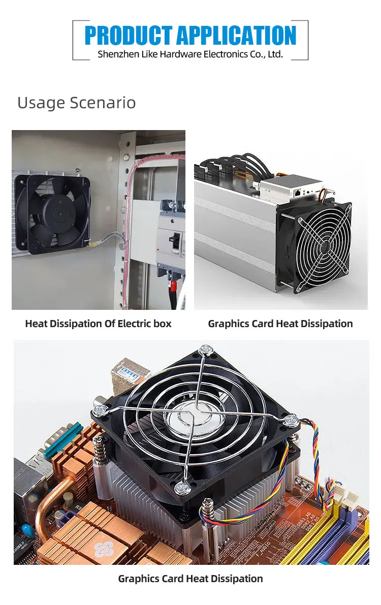 Mini Electronics Radiator 5V 12V 20x20x10mm Mini DC Brushless Cooling Fan for Electronics ...