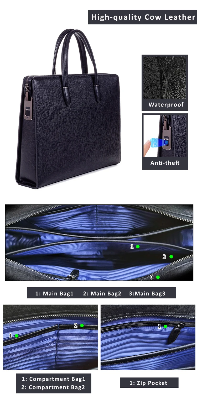 2024 New Design Waterproof Anti Theft Fingerprint Lock Custom Office