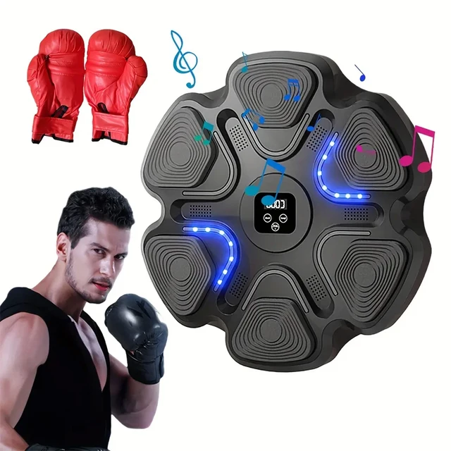 Factory wholesale blue tooth smart electric one punch music boxing game machine for adult