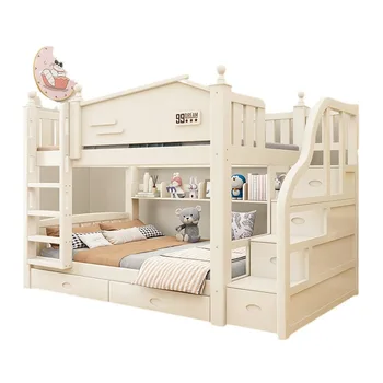 Wholesale Bunk Bed Twin School Home Hotel Hostel Use Boy And Girls Princess Bunk Bed
