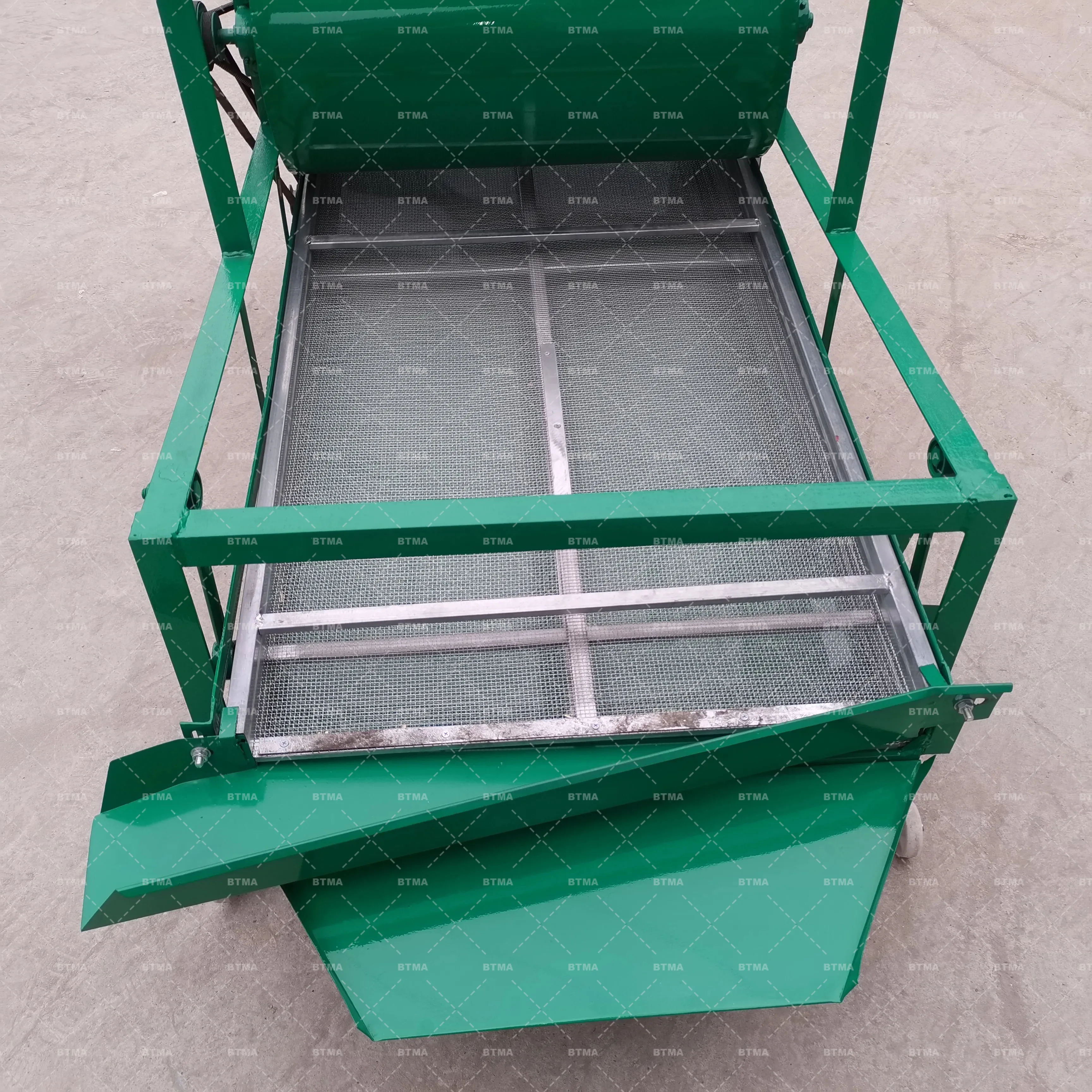 Btma Grain Vibrating Screen Machine Screen Grain Cleaner Rice Grain ...