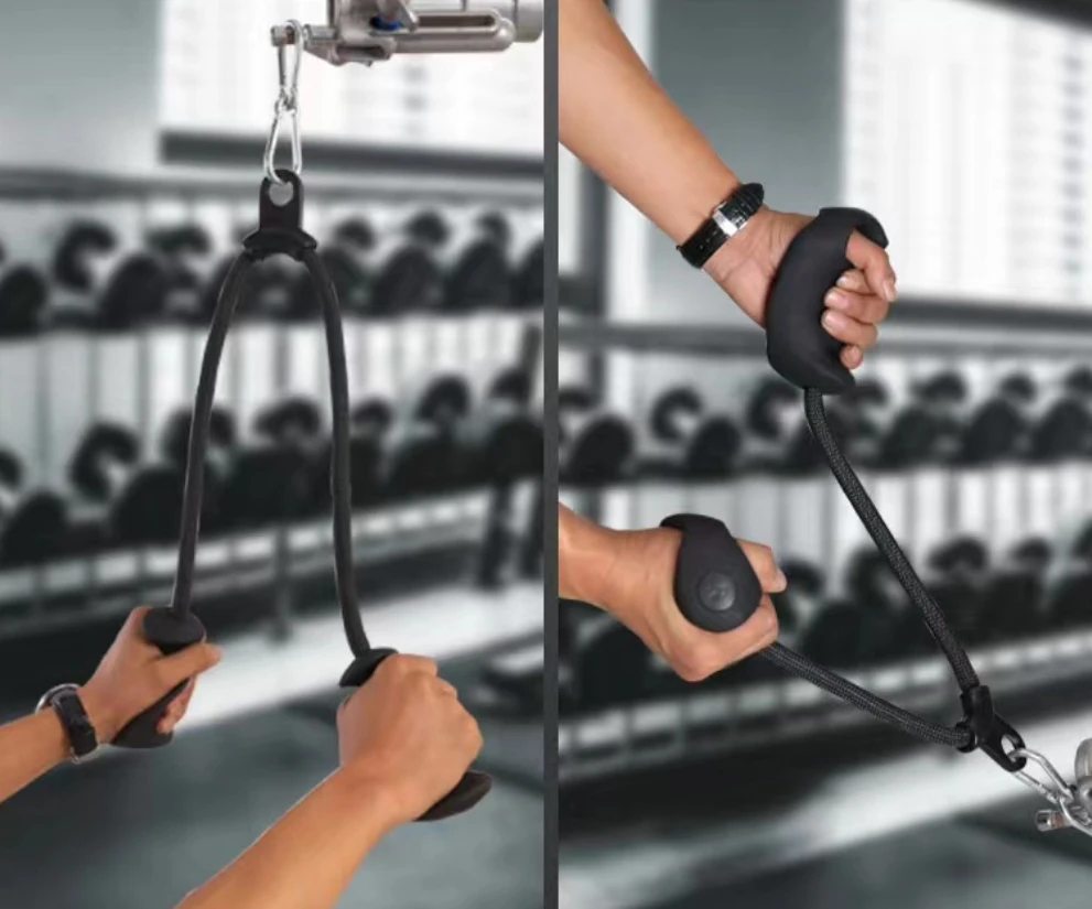 Hot Sale High Quality Strength Training Rubber Fitness Double Grip ...