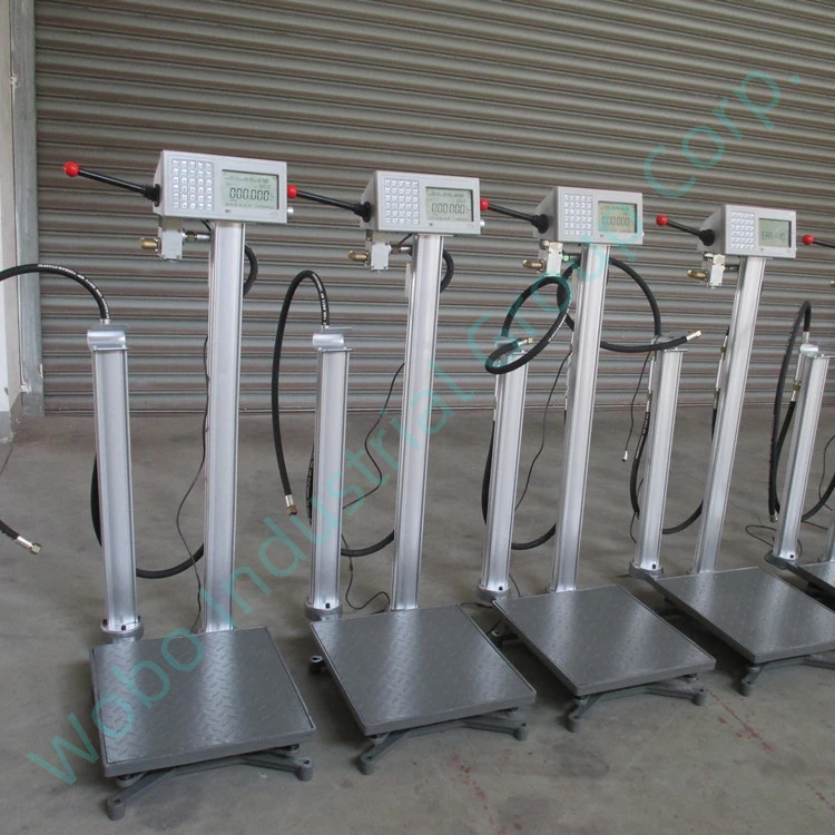 Latest Battery Type High Speed LPG Cooking Gas Filling Weighing Scale