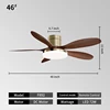 46IN-Antique Bronze-Ceiling