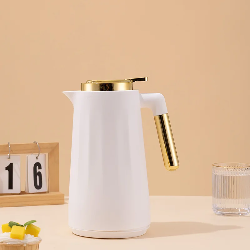 Large Capacity Glass Inner Thermal Water Pot Designed for Home Office Coffee Drinking an