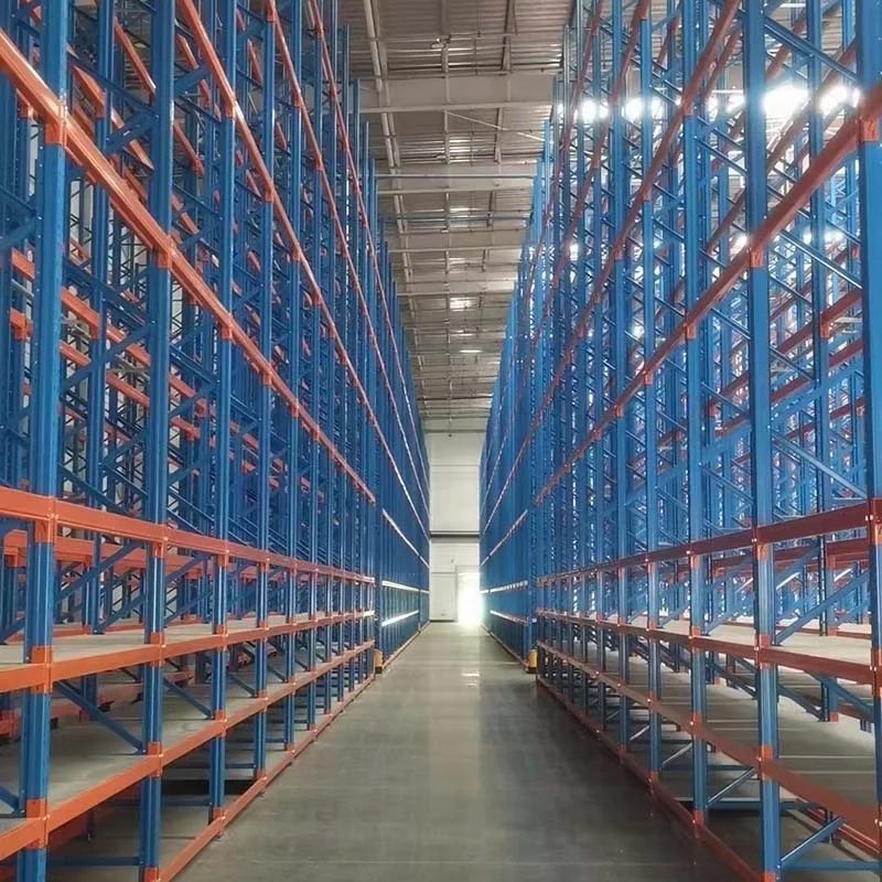 Industrial Heavy-Duty Steel Storage Shelves Durable Selective Pallet Rack System for Warehouse Stacking Units and Racking