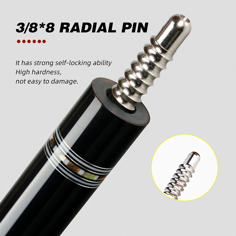 KONLLEN AS-1F Carbon Fiber Pool Stick - Precision & Power