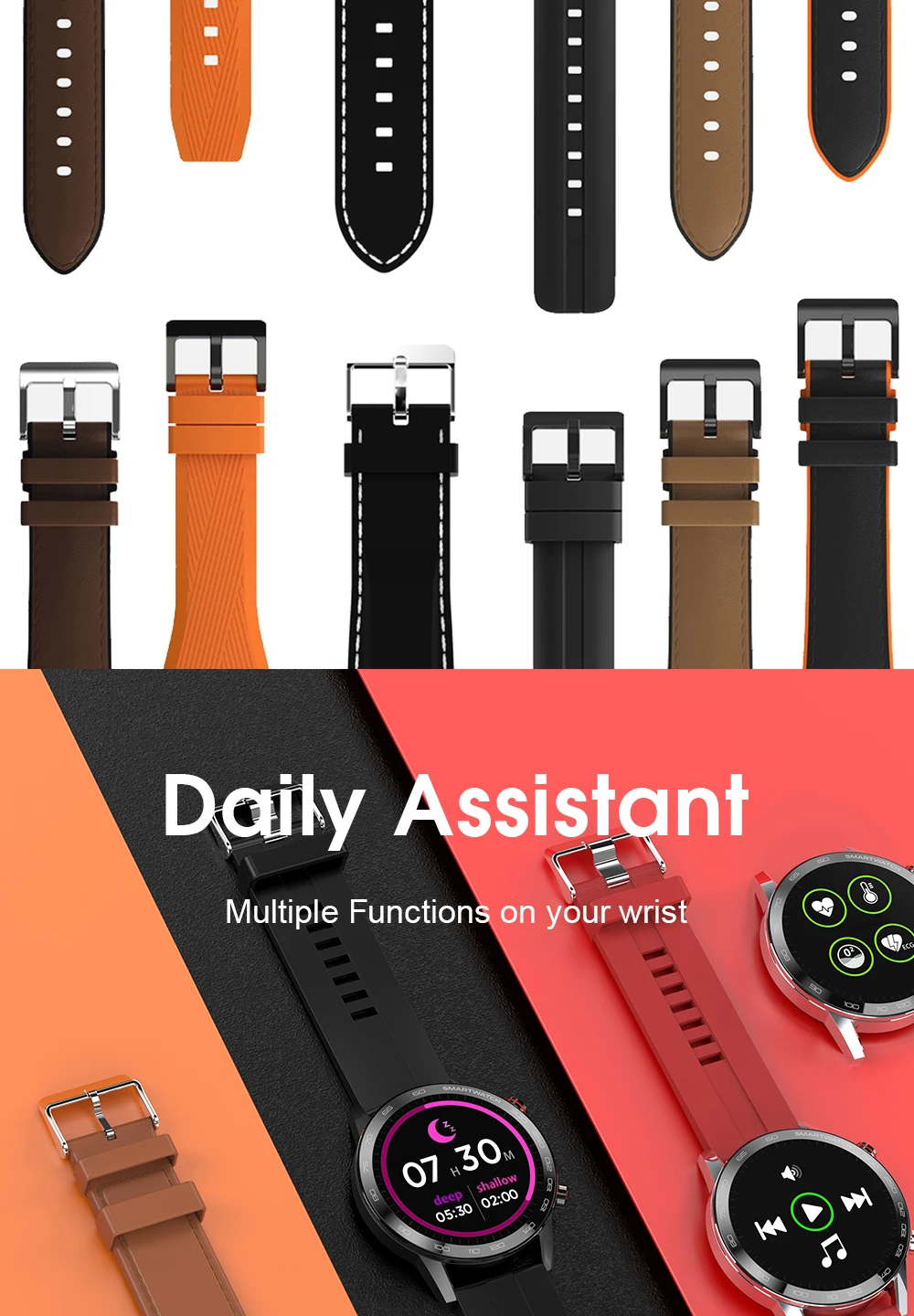 L16 Amazfit Jam Tangan Pintar Tahan Air,Panggilan Baterai Lama Pelacak  Langkah Tidur Monitor Tidur Aplikasi Rohs - Buy Mart Watch Amazfit,Rohs  Smart Watch Aplikasi,Smart Watch Untuk Pria Product on Alibaba.com