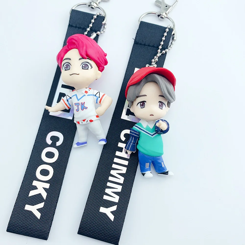 Wholesale Kpop Idol Cartoon Bangtan Boys Figure Merchandise 3d Kpop ...