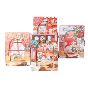 Factory Cute Stationery Vibrant  Delicate Student Diary Journal Gift Notebook  Diary with Lock