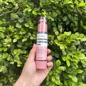 Natural Titan Lubricant Gel Drop Shipping Strawberry Flavor Safety Compliant Wholesale Feminine Wash Women's Vaginal Tightening