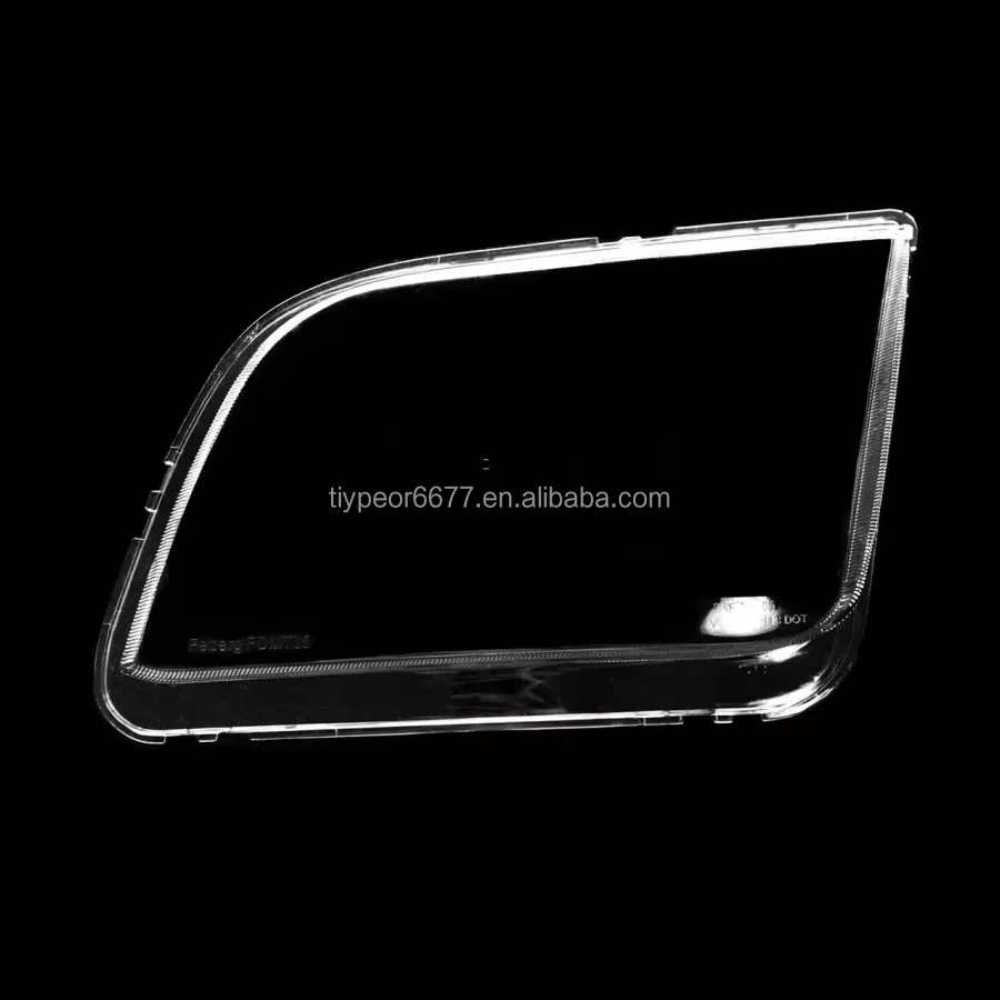 product tiypeor headlight replacement lens fit for ford mustang 2005 2009 chrome housing clear headlamp lens-4