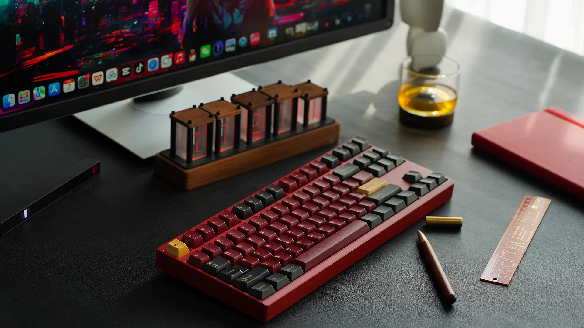 Zoom Tkl Custom Keyboard Kit Full Alu Case Nano Coating 87 Keys Tkl Wireless Mechanical Keyboard