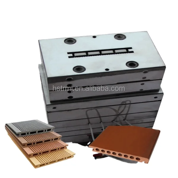 High Quality PP PE PVC WPC Wood Plastic Composite Extrusion Mould WPC Mold for Decking/floor/door Profile/wall Panel