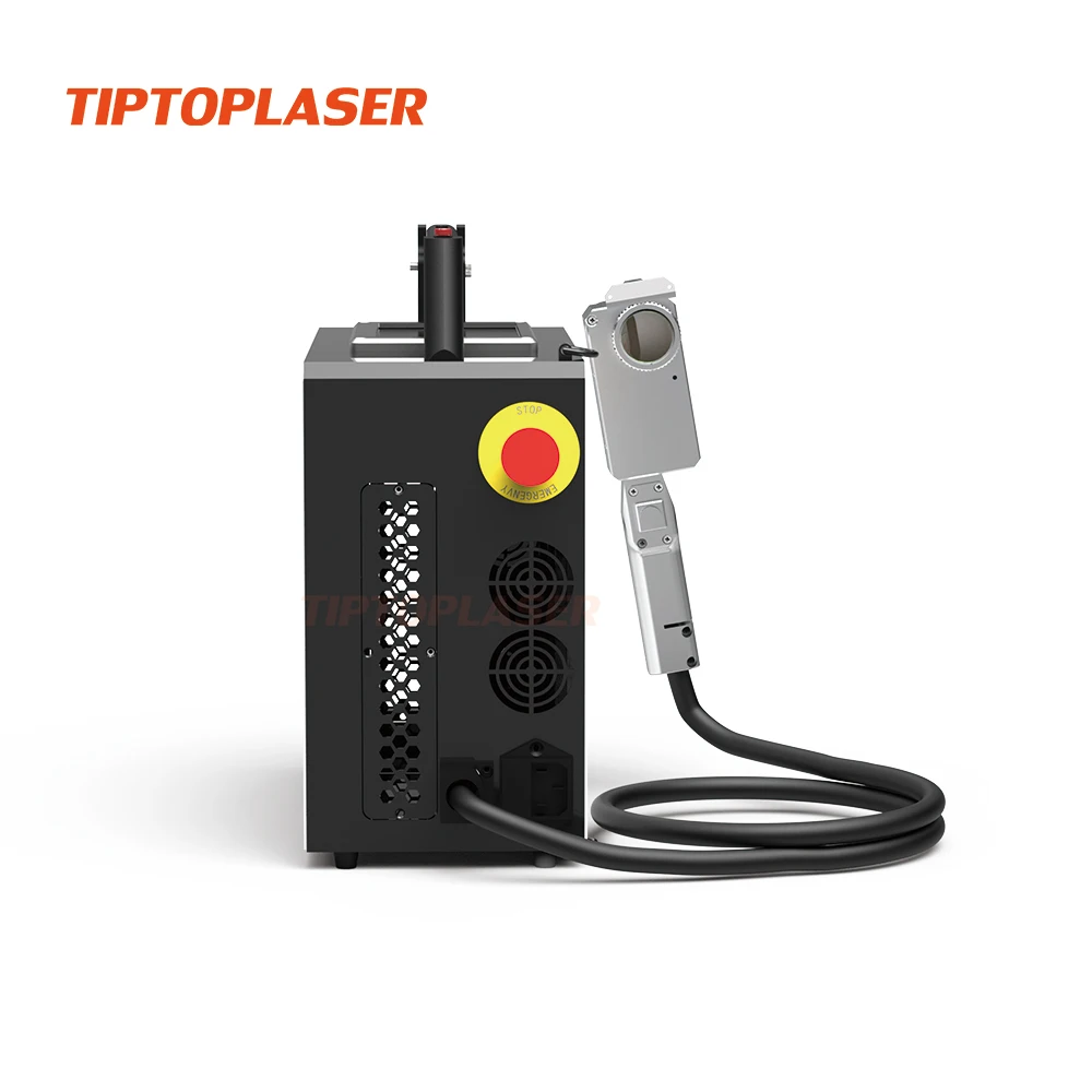 激光清洗机，用于清洗金属表面硬币清洗机的铁锈和油漆脉冲清洗