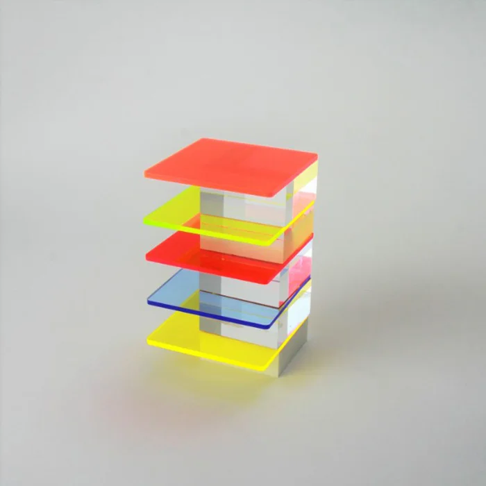 Multi Color Plastic Sheet Fluorescent Pink Orange Green Acrylic Sheet for Window Decor