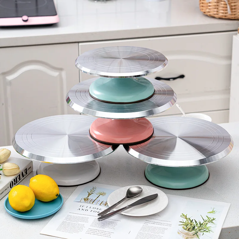 Wholesale Highquality Decorating Kit Cake Turntable Aluminum Alloy