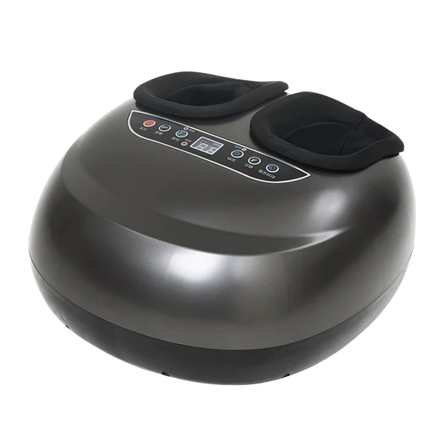 Foot massager with heat, deep tissue kneading, acupressure massage machine to relax, relieve foot pain, plantar fasciitis