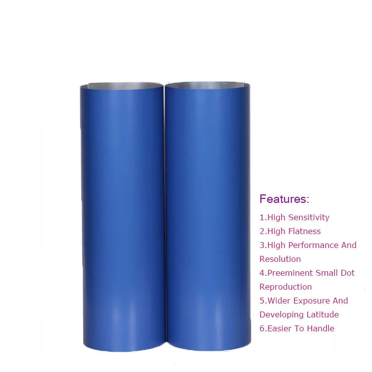 Lithography Plates Factory Offset Printing Positive 18 Months 5000 SQM CTP-4-1 Uv Ctp Computer to Plate Thermal Ctp Print Plate