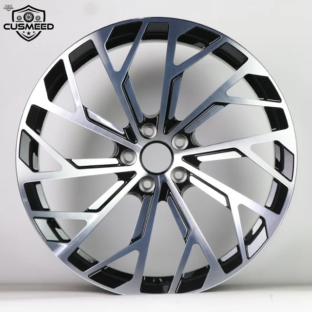 Cusmeed China Supplier 16 17 18 Inch 5x120  Car Alloy Rims Wheels Hub grey For audi