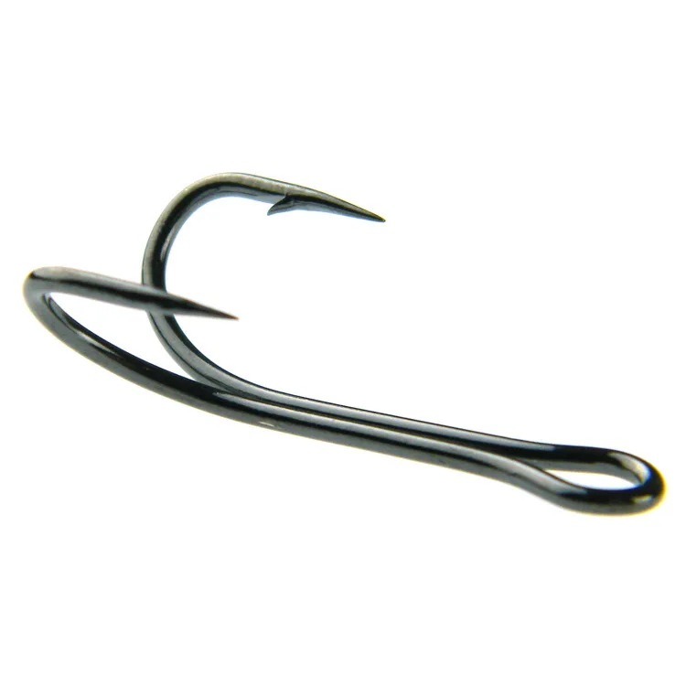 Antihanging Bottom Fishing Hook Duple Barbed Hooks 19 High Carbon