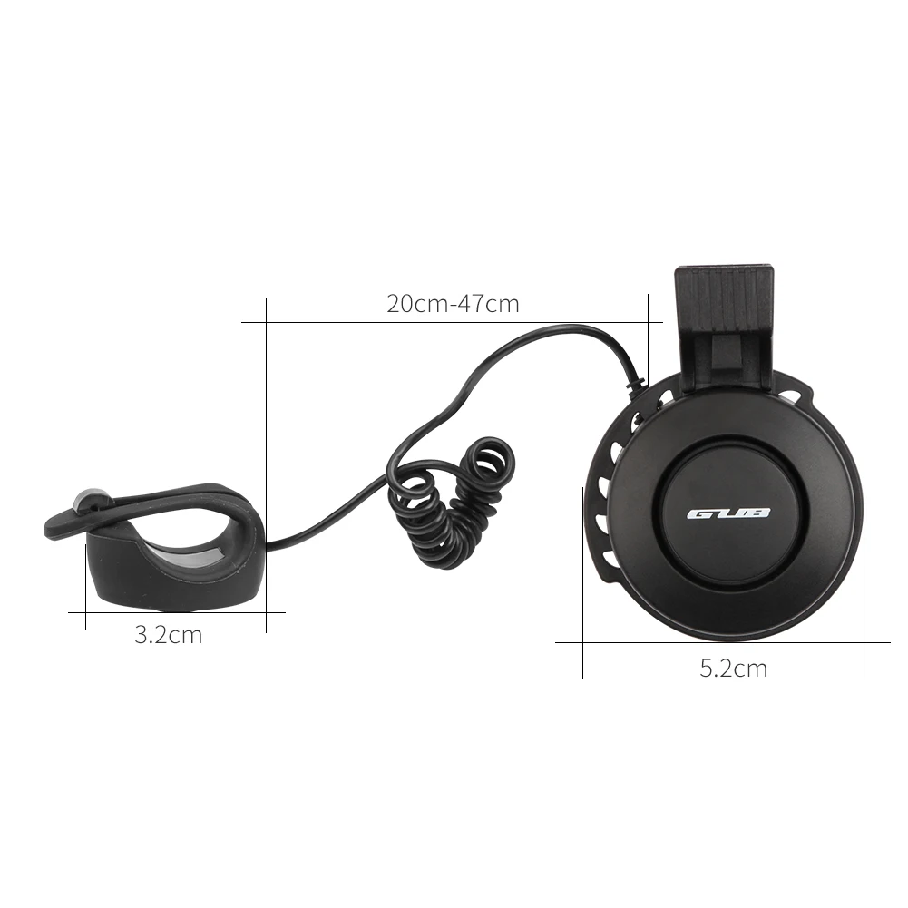 GUB Q-210S электровелосипед ABS + ПК USB перезаряжаемый горный шоссейный велосипед кольцо на руль велосипедные колокольчики