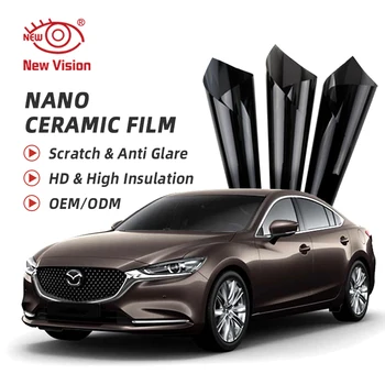 Premium Nano Ceramic Car Film  Self-Adhesive Glue  Solar Heat Reduction  Color Changing  Business/Luxury Style  1 Roll
