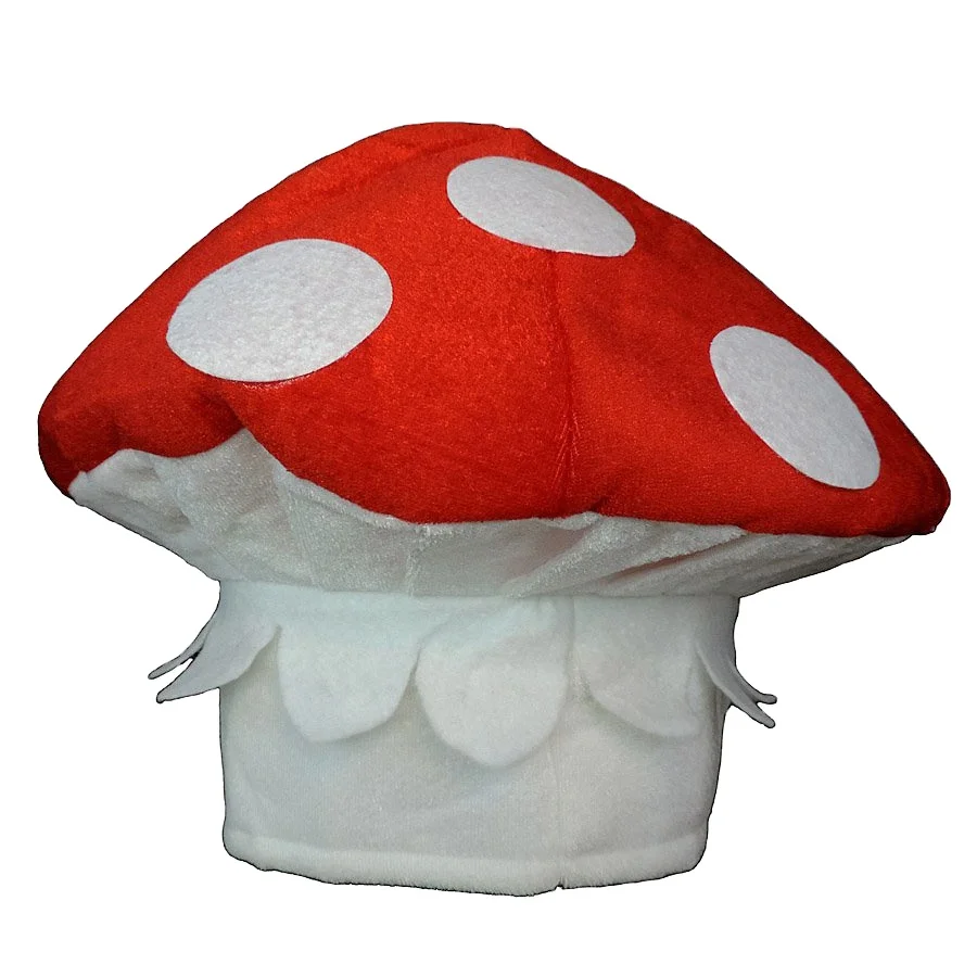 Buy Mushroom Hat,Plush Spotted Mushroom 