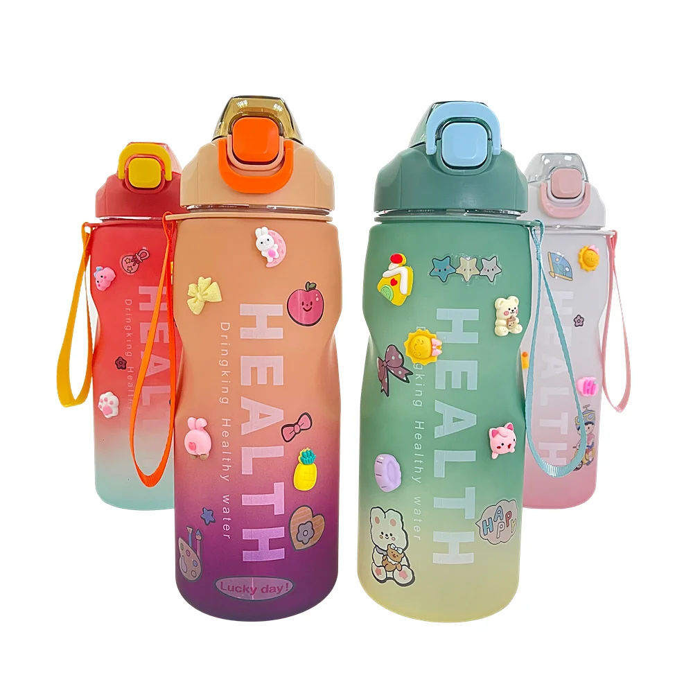 Tik Tok Large Capacity 1.5l Plastic Fruit Flavor Cup Water Cup
