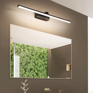 Simple  Modern LED Mirror Head Lamp Bathroom Mirror Cabinet Lighting Waterproof Fog Wall Lamp