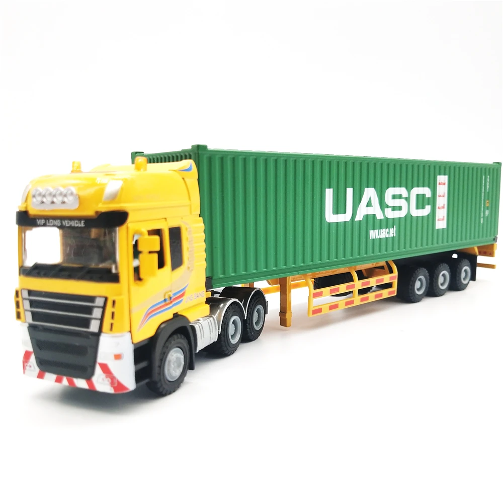 28cm UASC shipping container truck model gifts 1:50 Truck model O.A.S ship model