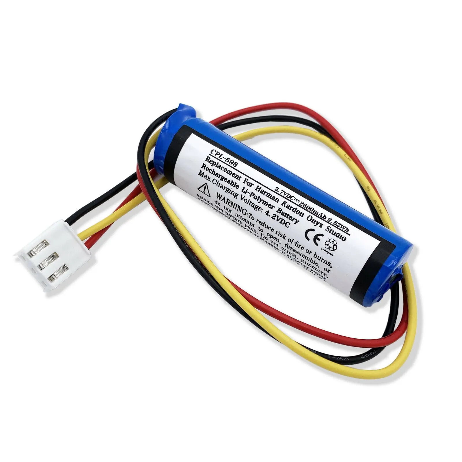 แบตเตอรี่ 3.7V 3000mAh PR-633496 ลำโพงไร้สายสำหรับ Harman/Kardon Onyx Studio 3