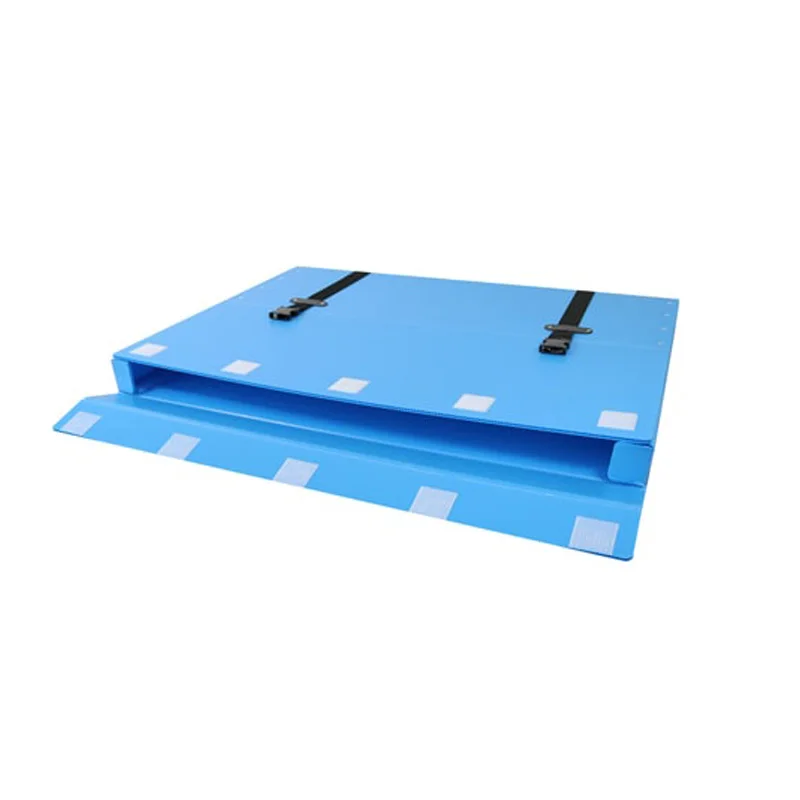 PP Hollow Board Corflute Plastic Corrugated Sheet Foldable Case PP File Coroplast Box With Handle
