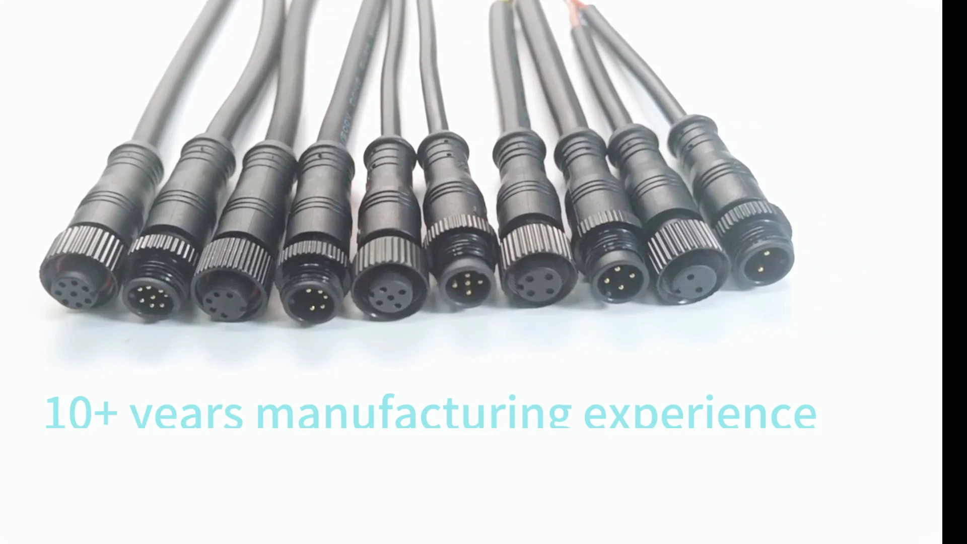 M12 Ip65 Ip67 Ip68 Waterproof Power Connector Cable M12 Connector Buy