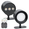 noir - 3 LED - paquet de 2
