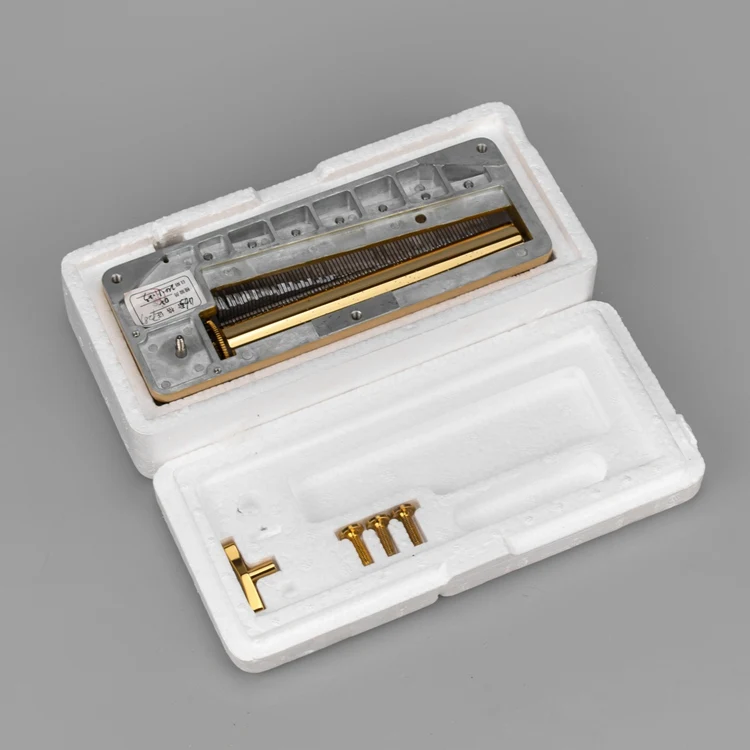 Metal Gilded Large 78 Note Musical Movements for Deluxe Music Box