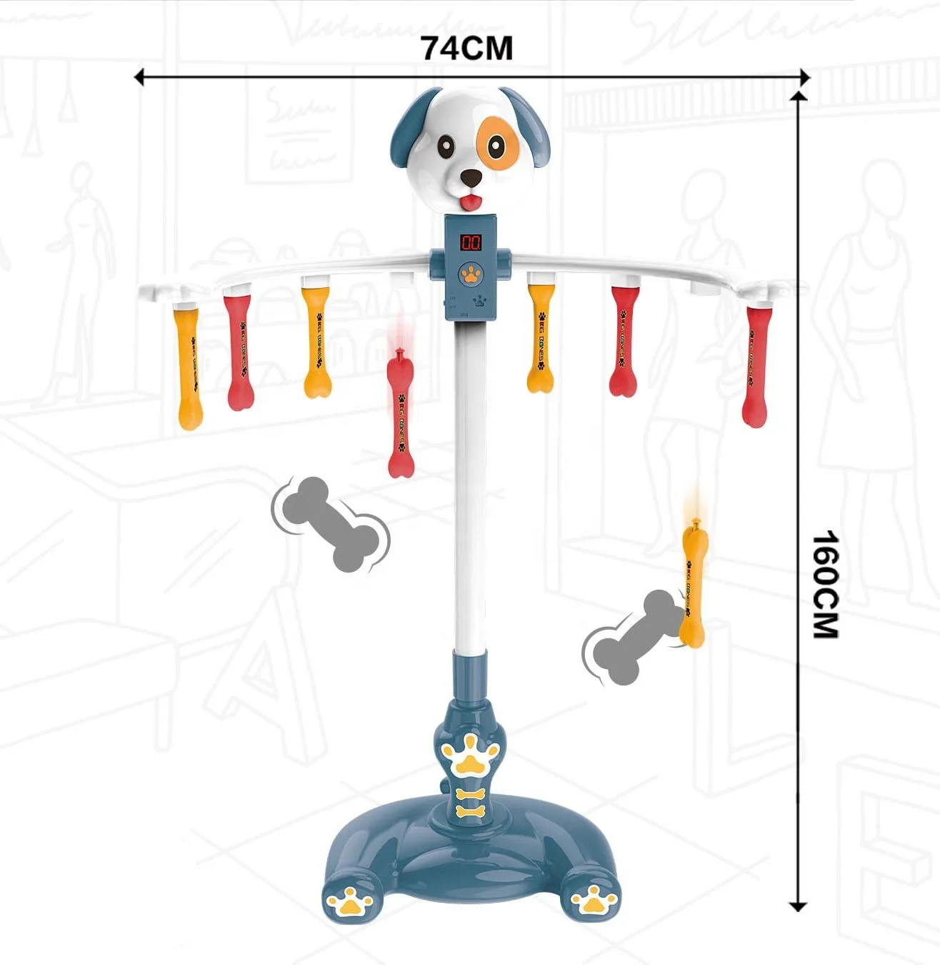 Quick Reaction Training with Children's Electric Baton Toys