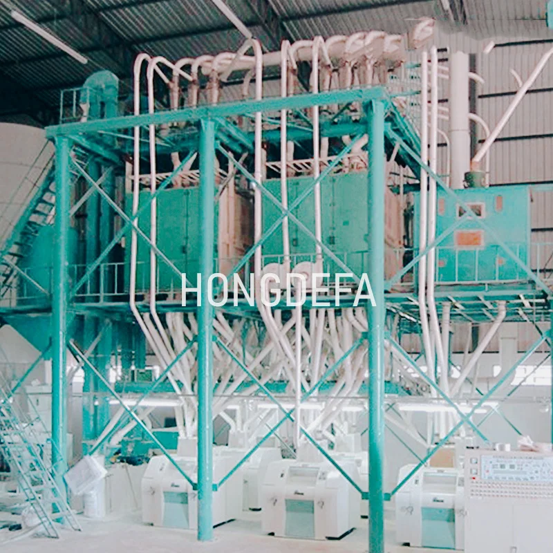 Maize Flour Milling Machine Flour Maiz Corn Mill Price with Branch Office in Uganda Zambia Ethiopia